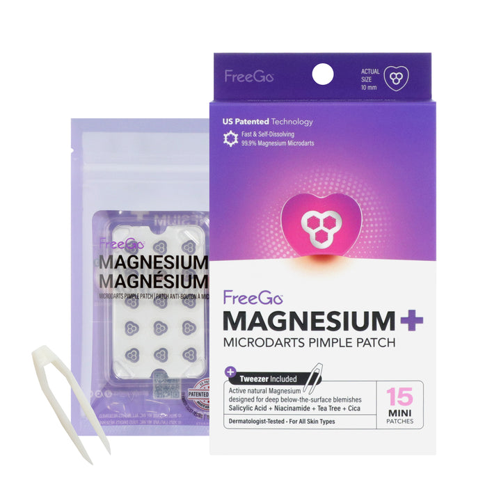 Mini Size Magnesium+ Microdarts Pimple Patch (15 Counts)