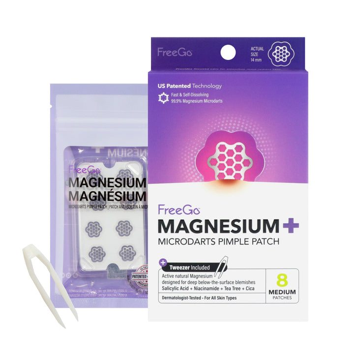 Medium Size Magnesium+ Microdarts Pimple Patch (8 Counts)
