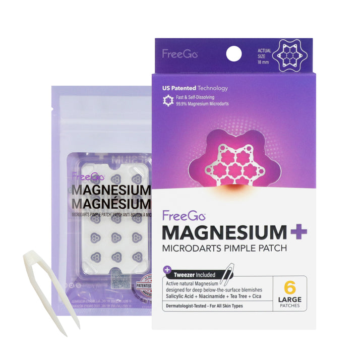Large Size Magnesium+ Microdarts Pimple Patch (6 Counts)