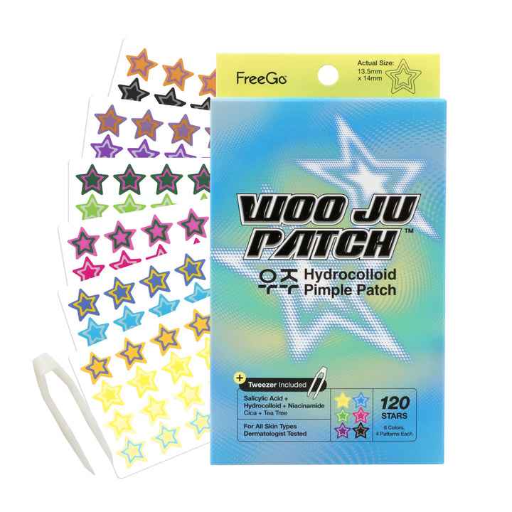 WOO JU Hydrocolloid Pimple Patch (120 Counts)