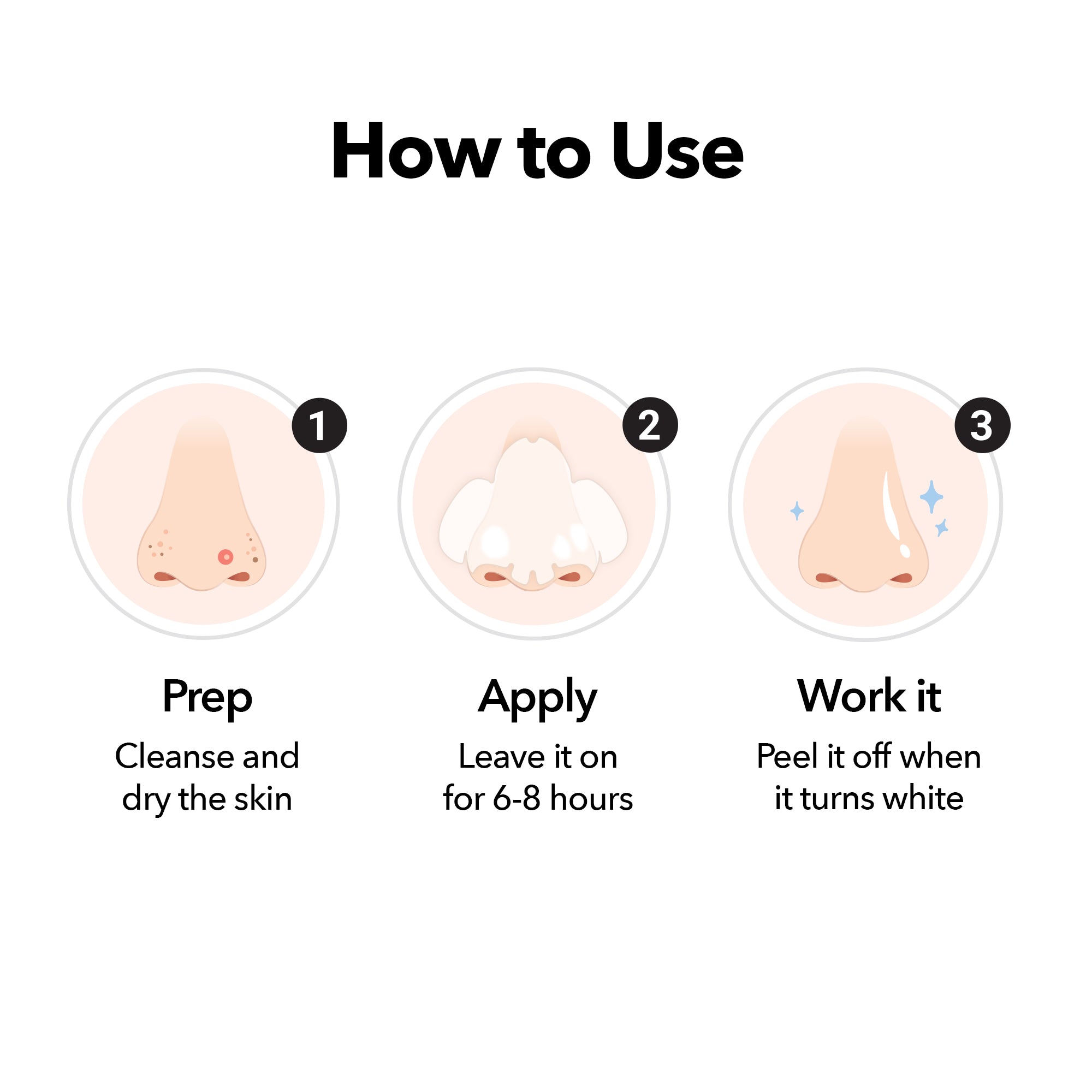 Nose+ Hydrocolloid Pimple & Pore Patch (10 Counts)