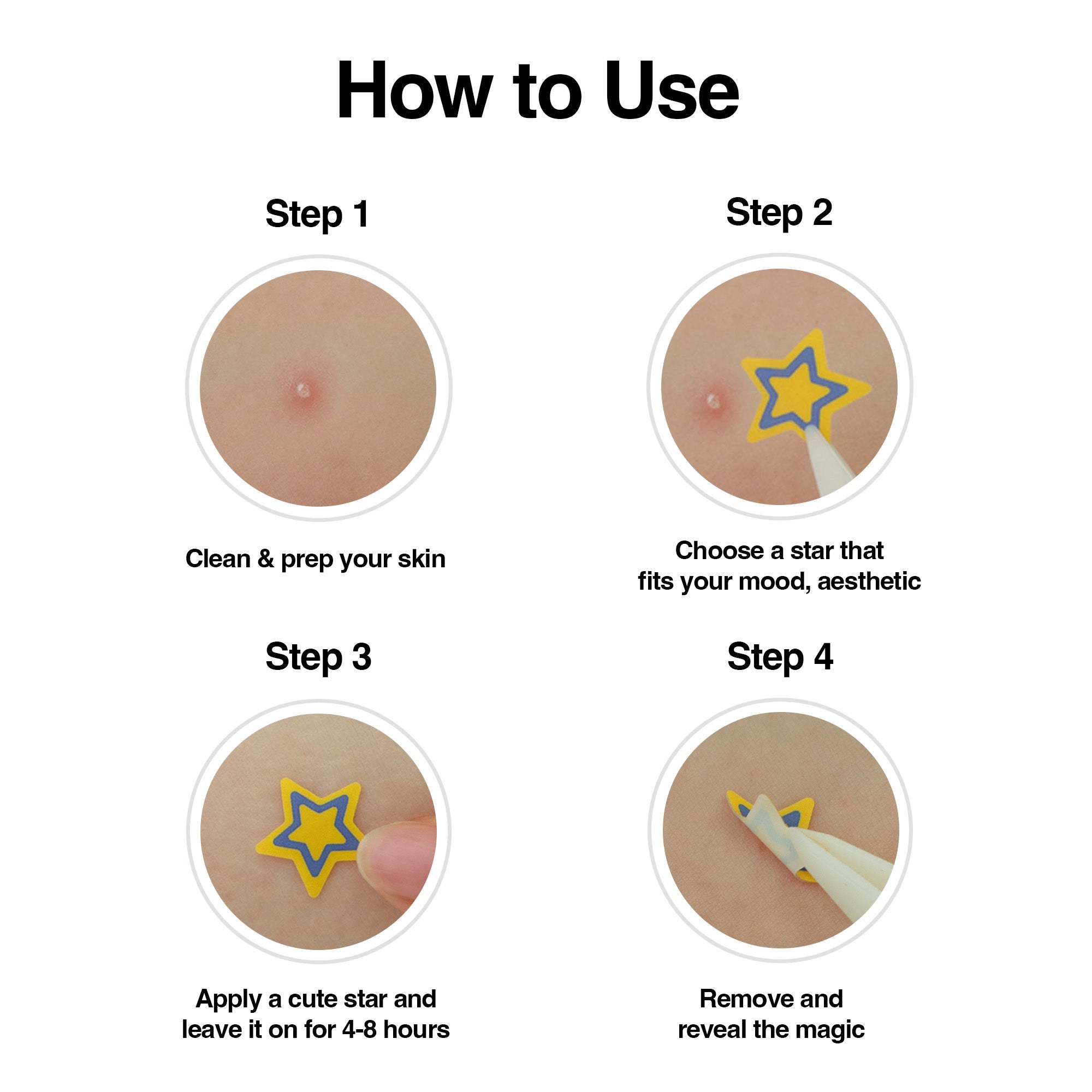 WOO JU Hydrocolloid Pimple Patch (120 Counts)