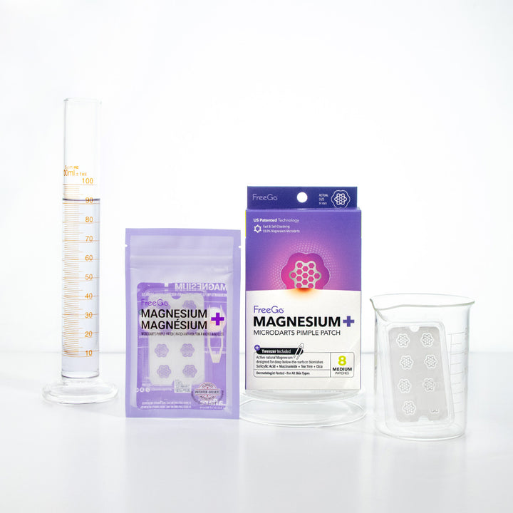 Medium Size Magnesium+ Microdarts Pimple Patch (8 Counts)