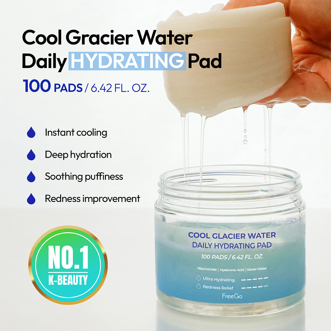 Cool Glacier Water Daily Hydrating Pad (100 Pads)