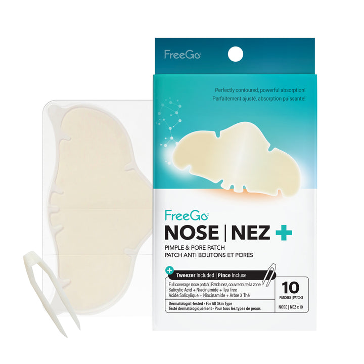 Nose+ Hydrocolloid Pimple & Pore Patch (10 Counts)