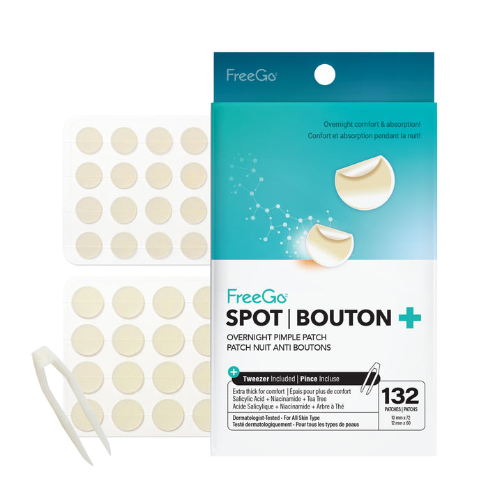 Spot+ Hydrocolloid Overnight Pimple Patch (132 Counts)