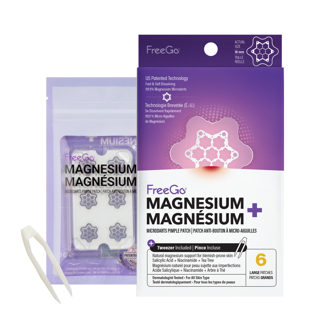 Magnesium+ Microdarts Pimple Patch (Large)