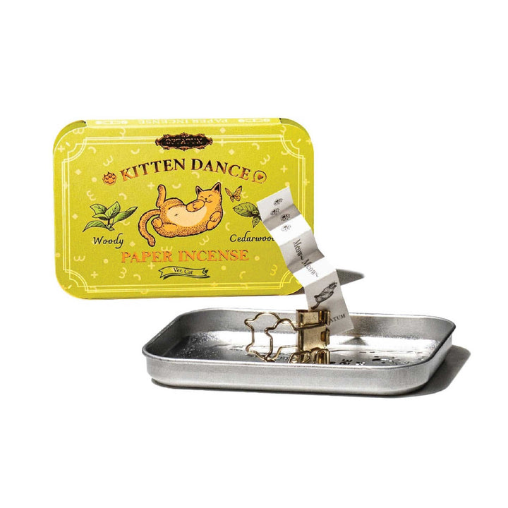Optatum Paper Incense Kitten Dance, Perfect for Your Cat (60 Counts)