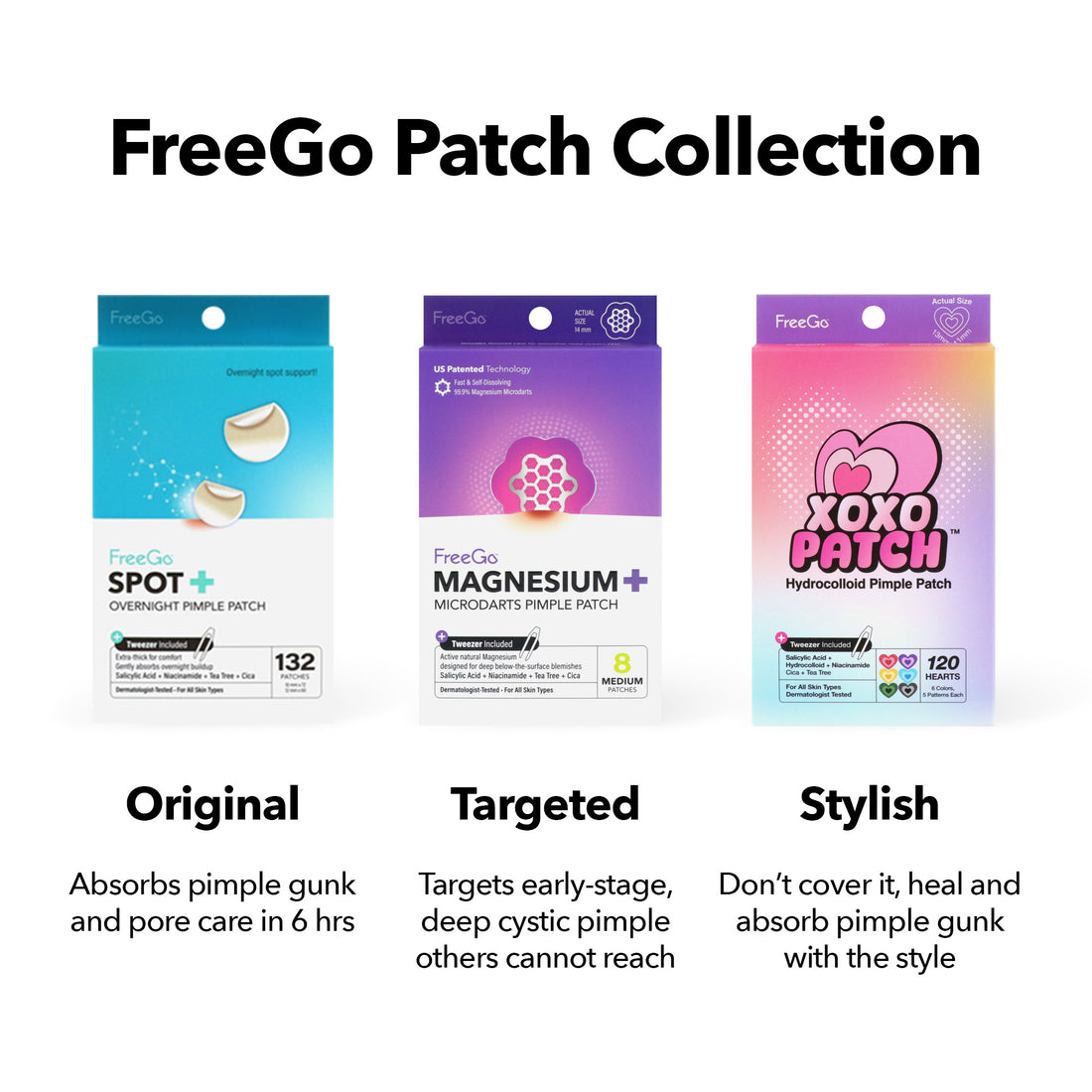 Spot+ Hydrocolloid Overnight Pimple Patch (132 Counts)